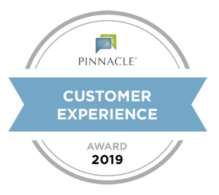 Pinnacle Customer Experience Award for 2019