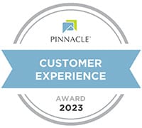 Pinnacle Customer Experience Award 2023